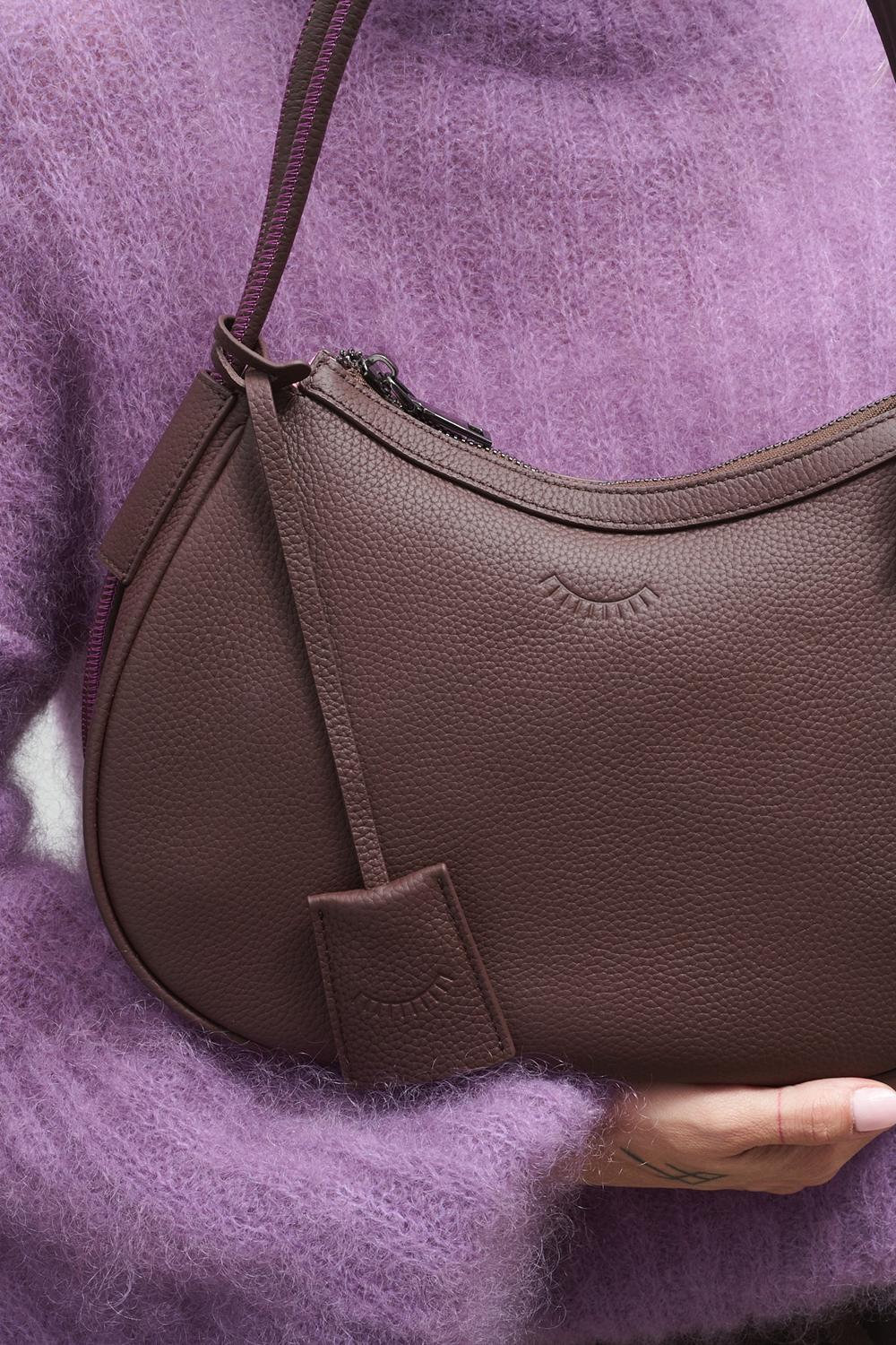 Under Tension Leather Handbag