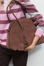 Slow Burn Suede Leather Handbag