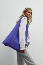 Loud Silence Suede Leather Shopper Bag