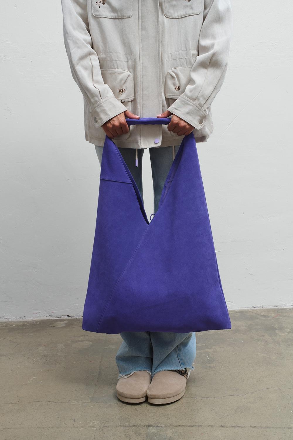 Loud Silence Suede Leather Shopper Bag