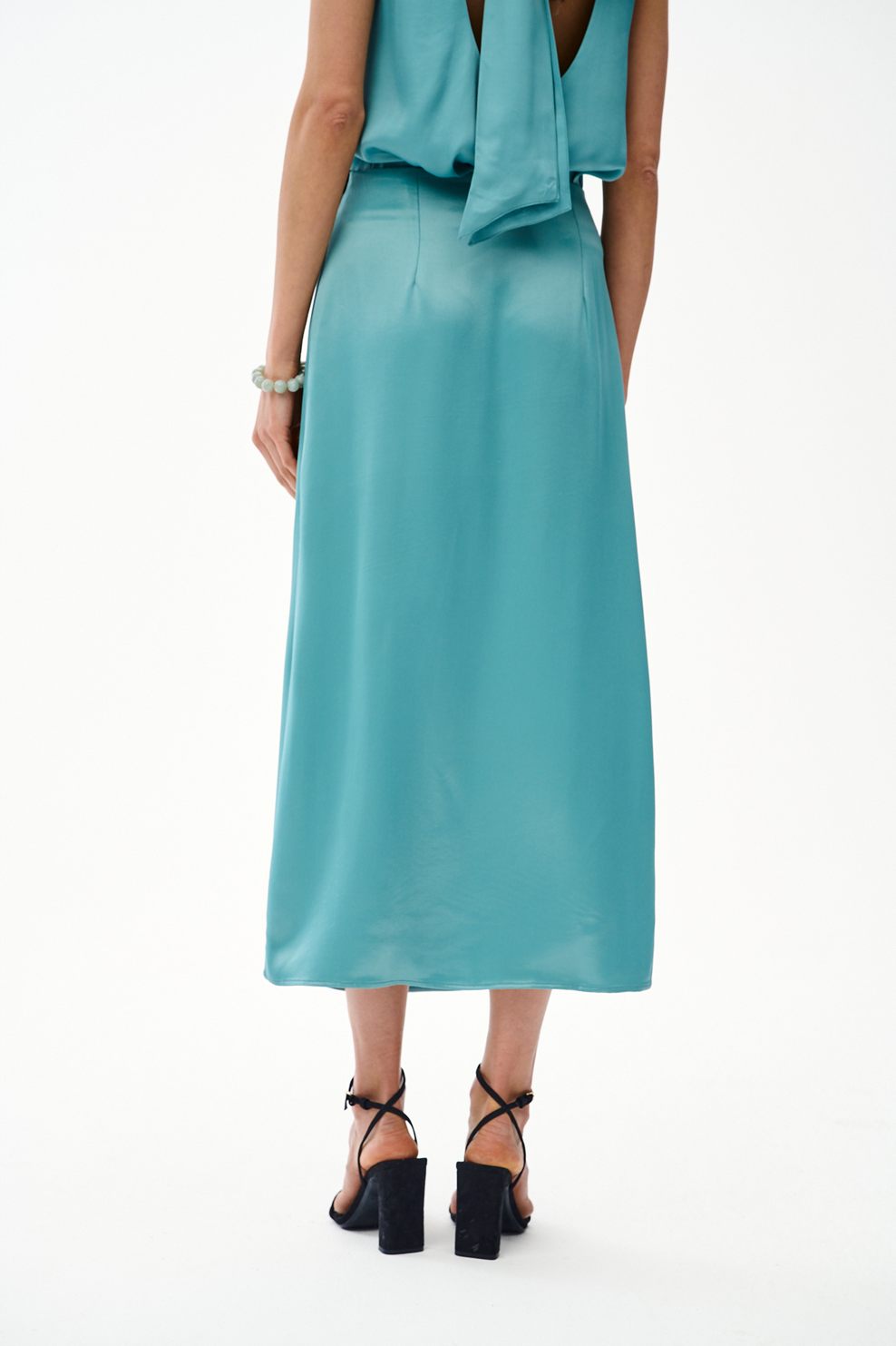 Juicy Chill Midi Skirt with Lace