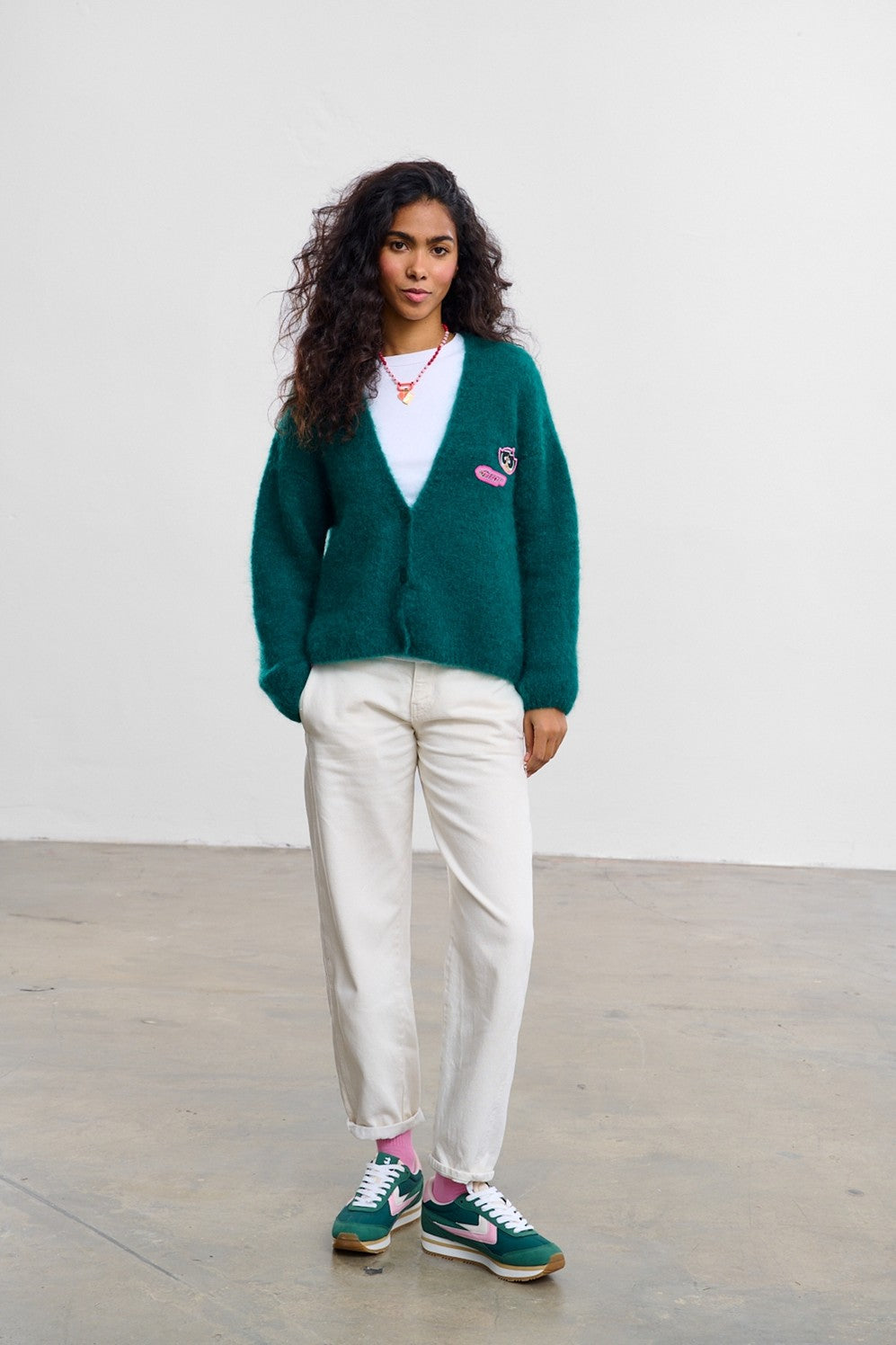 Cardigan de Mohair Buttercup