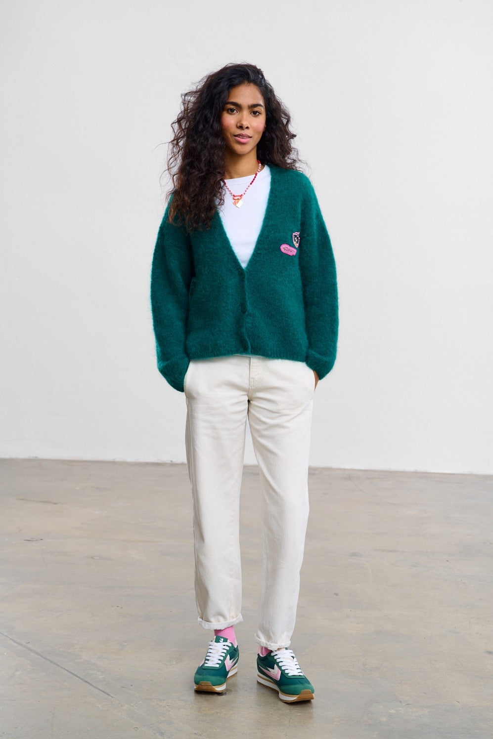 Cardigan de Mohair Buttercup