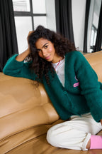 Cardigan de Mohair Buttercup