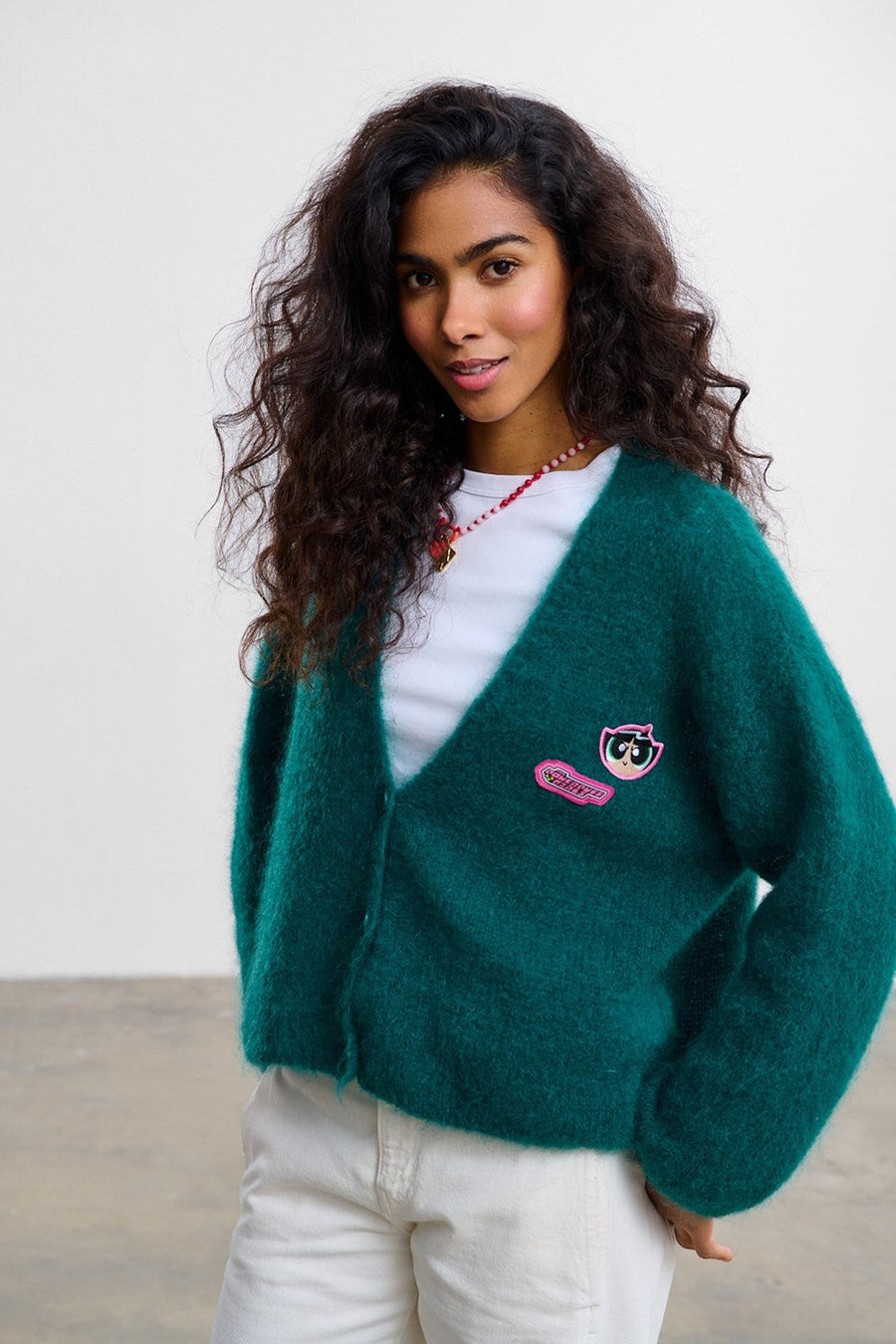 Cardigan de Mohair Buttercup