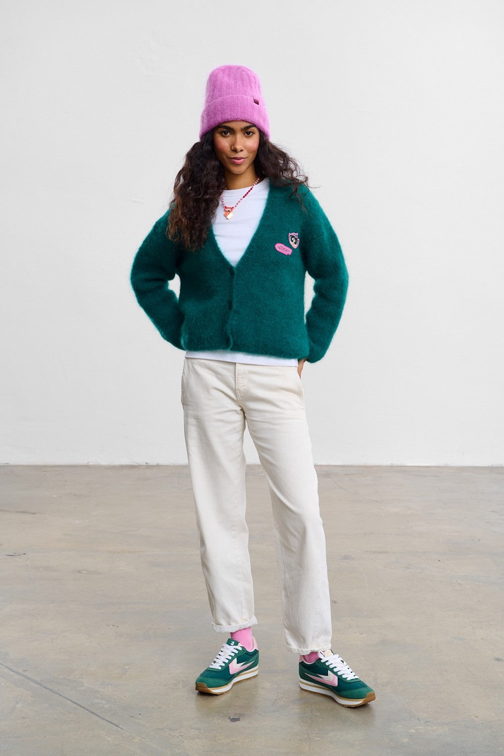 Cardigan de Mohair Buttercup