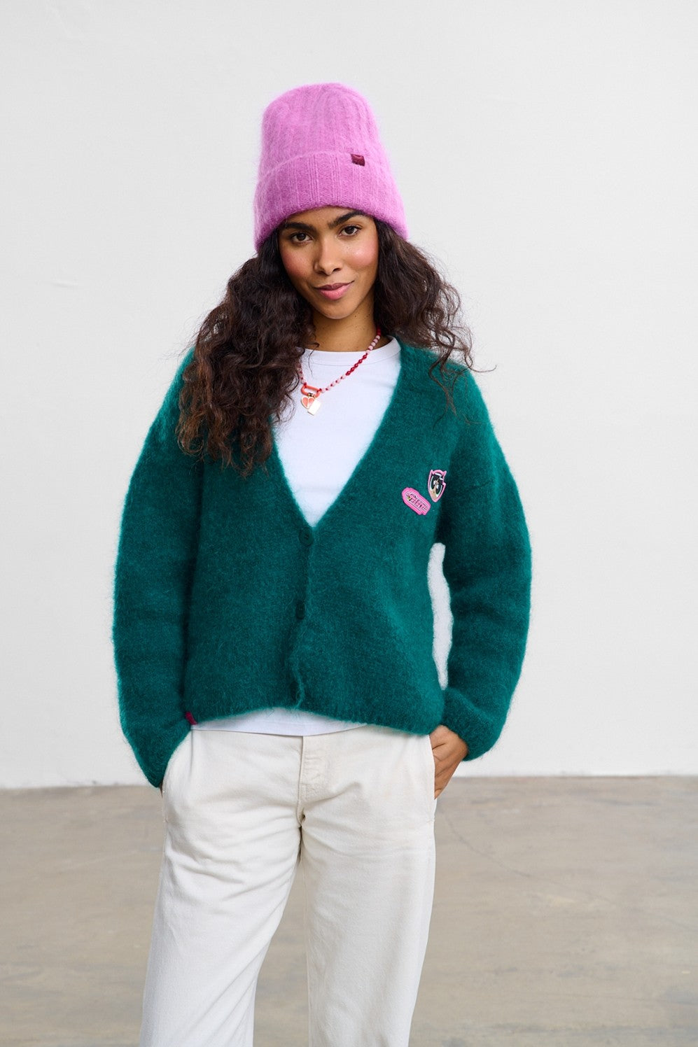 Cardigan de Mohair Buttercup