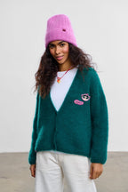 Cardigan de Mohair Buttercup