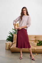 Oatmeal Latte wool sweater