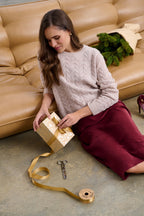 Oatmeal Latte wool sweater