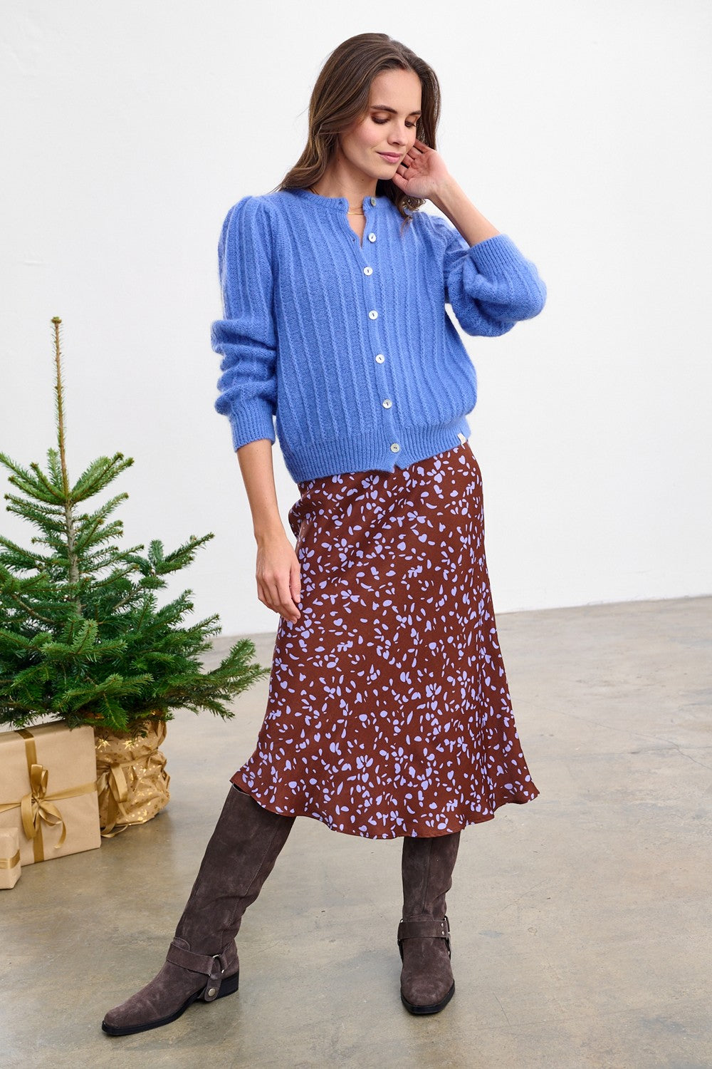 Cardigan en mélange de laine Cloud Nine