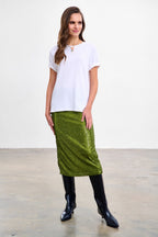 Frosted Matcha sequin dress