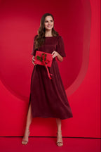 Rochie midi Ruby Rose