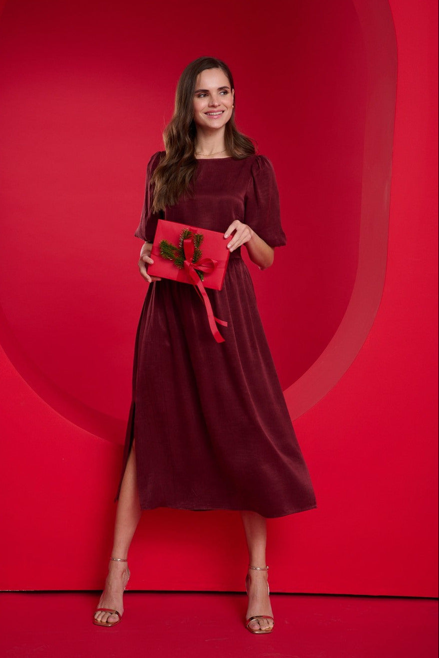 Rochie midi Ruby Rose