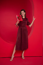 Rochie midi Ruby Rose