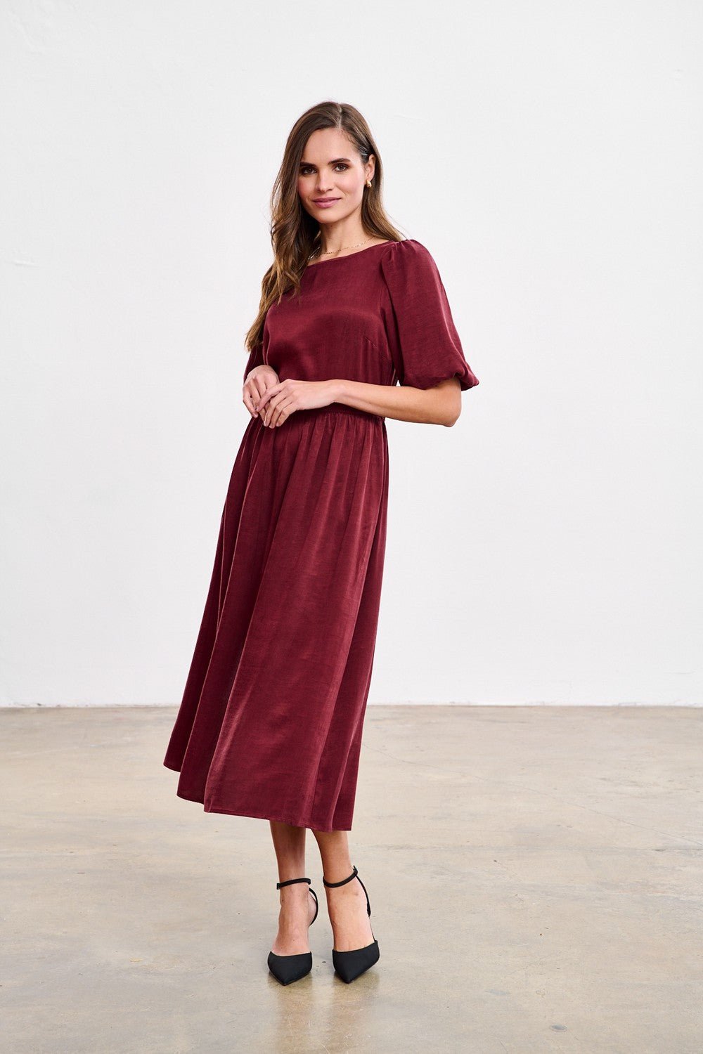Rochie midi Ruby Rose