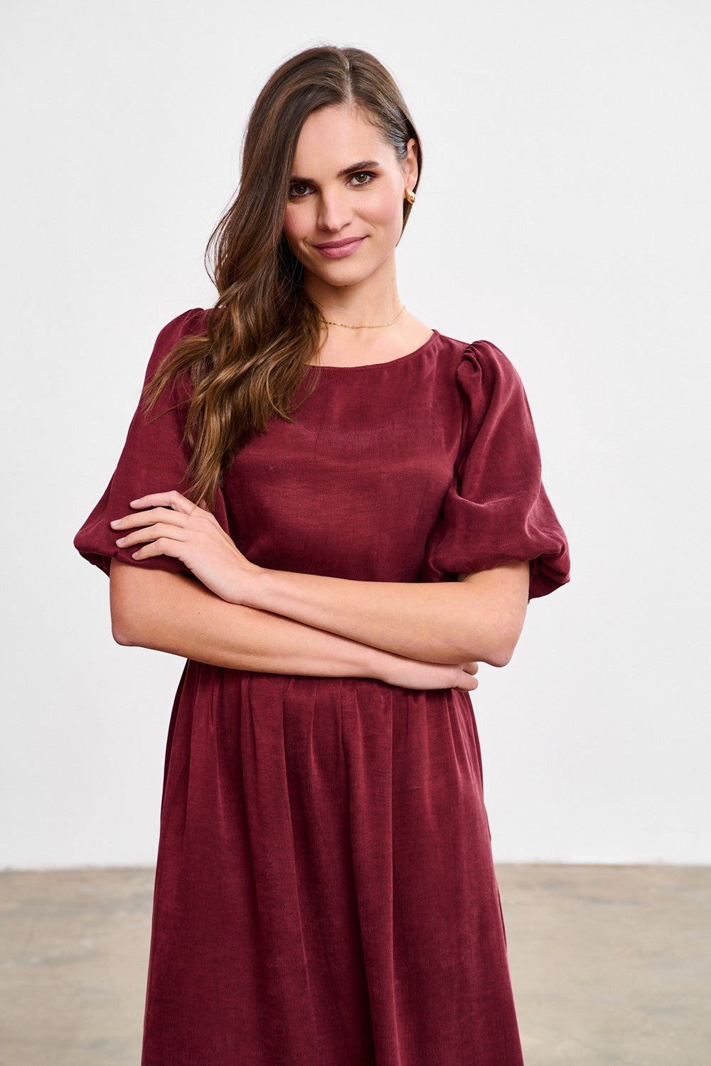 Rochie midi Ruby Rose