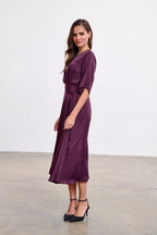 Midi-Kleid Plum Affair