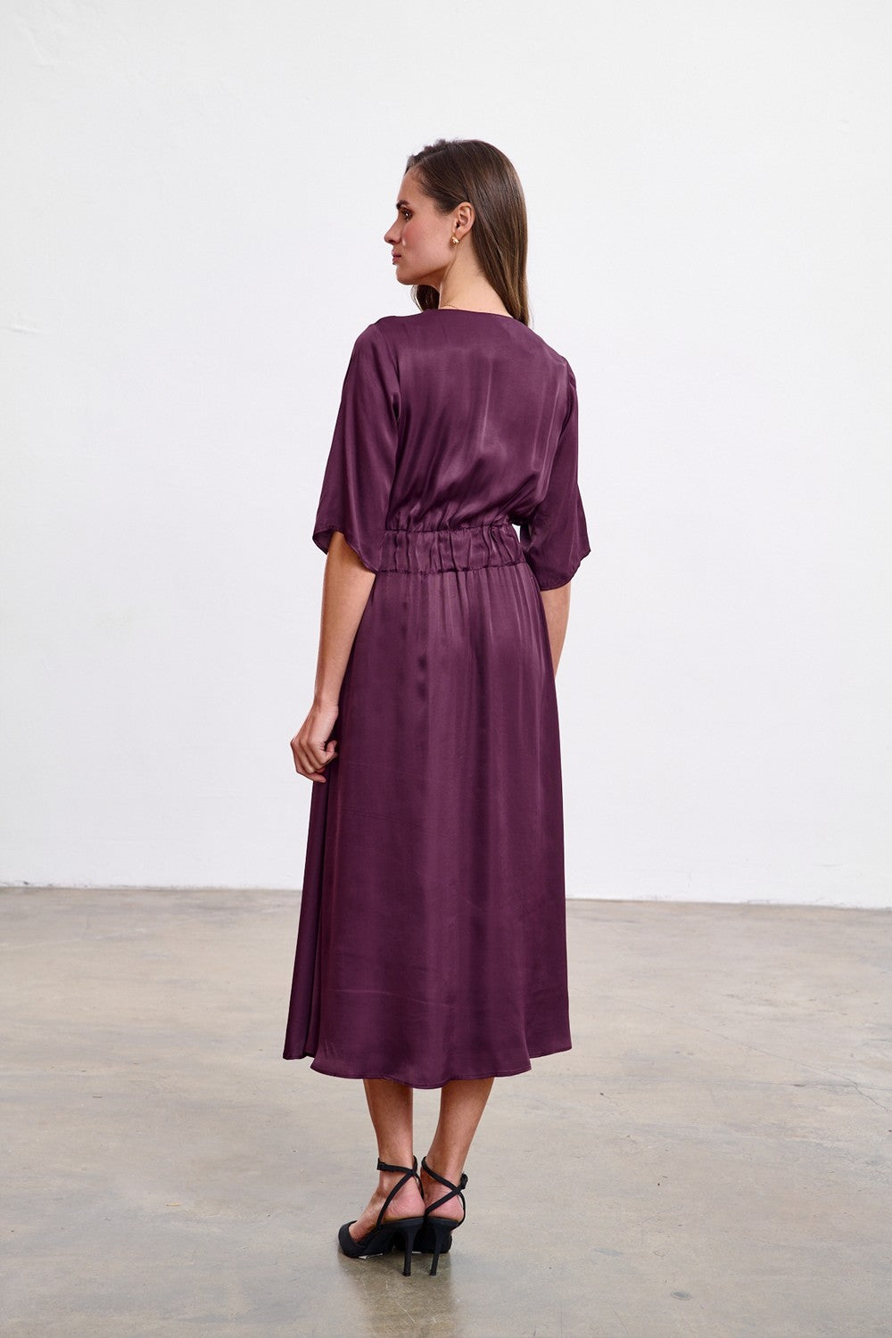 Midi-Kleid Plum Affair