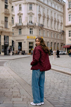 Poppy Loud Love wendbare Jacke mit Kapuze