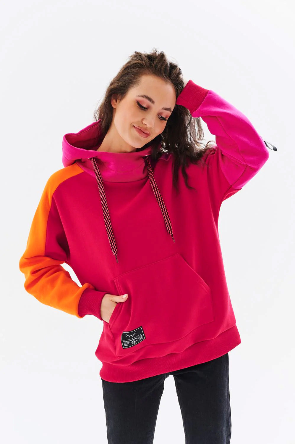 Sunset Stardust oversize sweatshirt