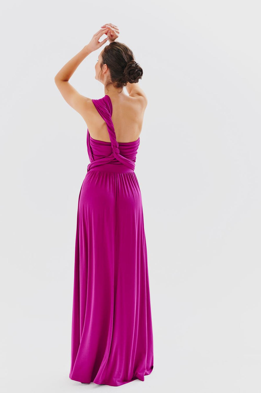 Rochie maxi infinity Magenta Love