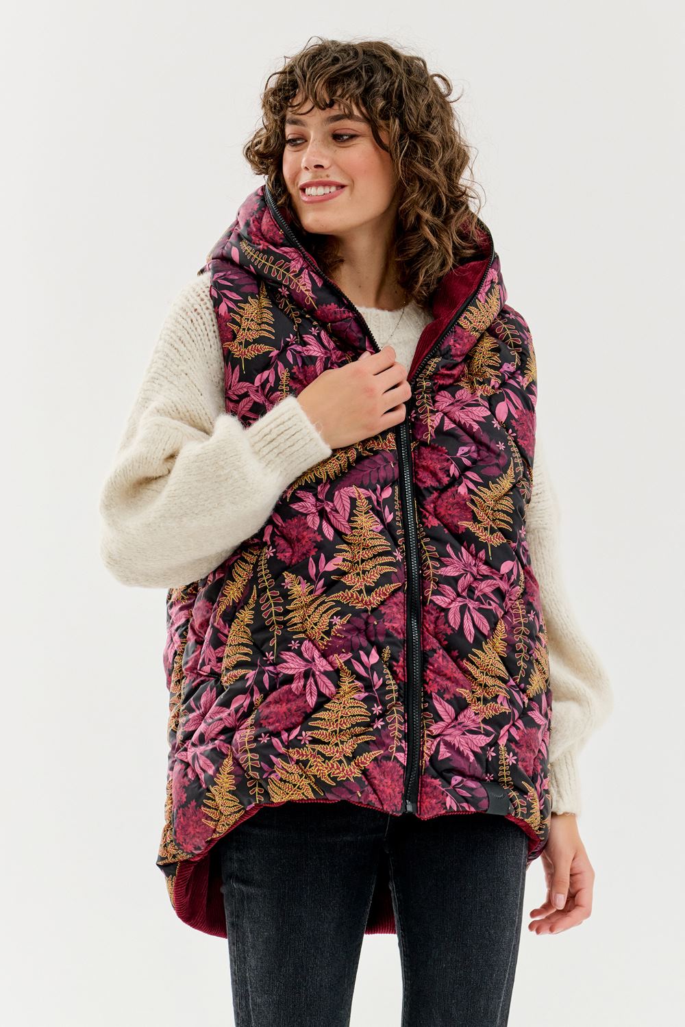 Mystic Fern Double-Sided Vest