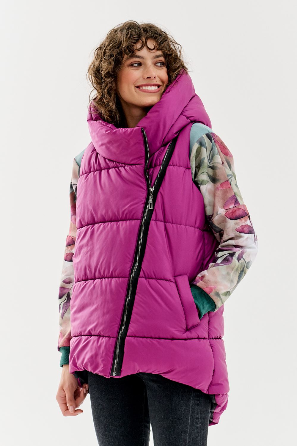 Rosy Blush Quilted Vest