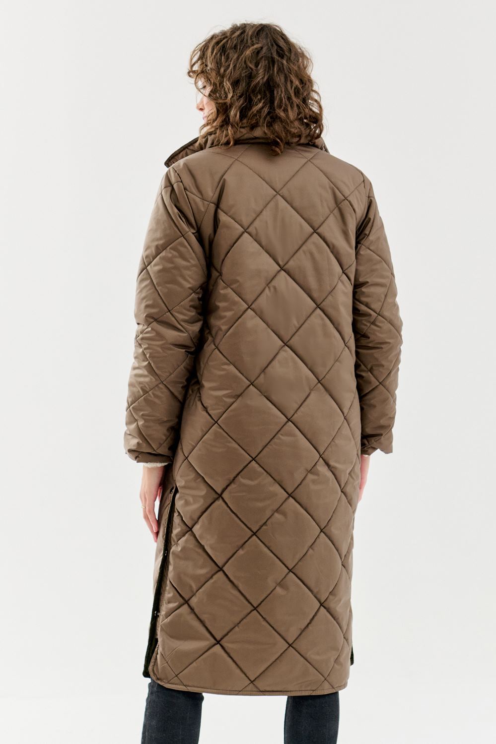 Vianne quilted coat