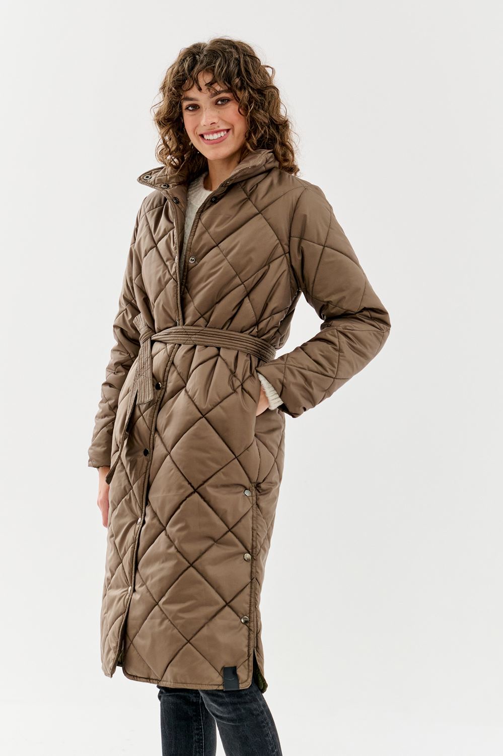 Vianne quilted coat