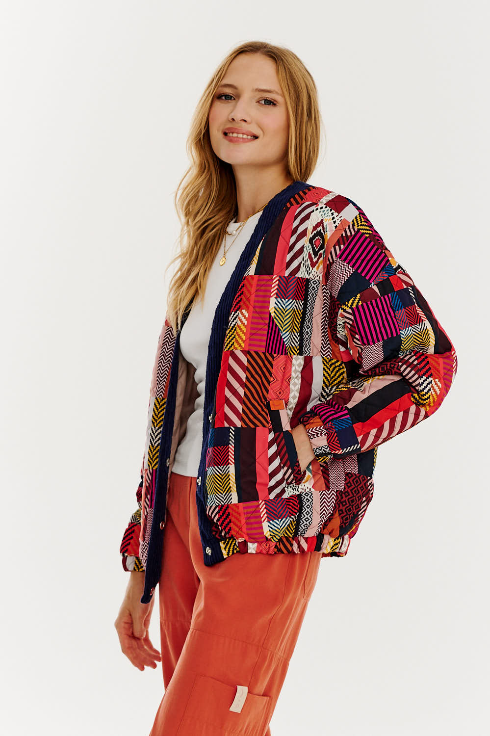 Patch Me Tender leichte gesteppte Jacke
