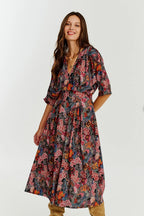 Rochie midi Floral Sweetness