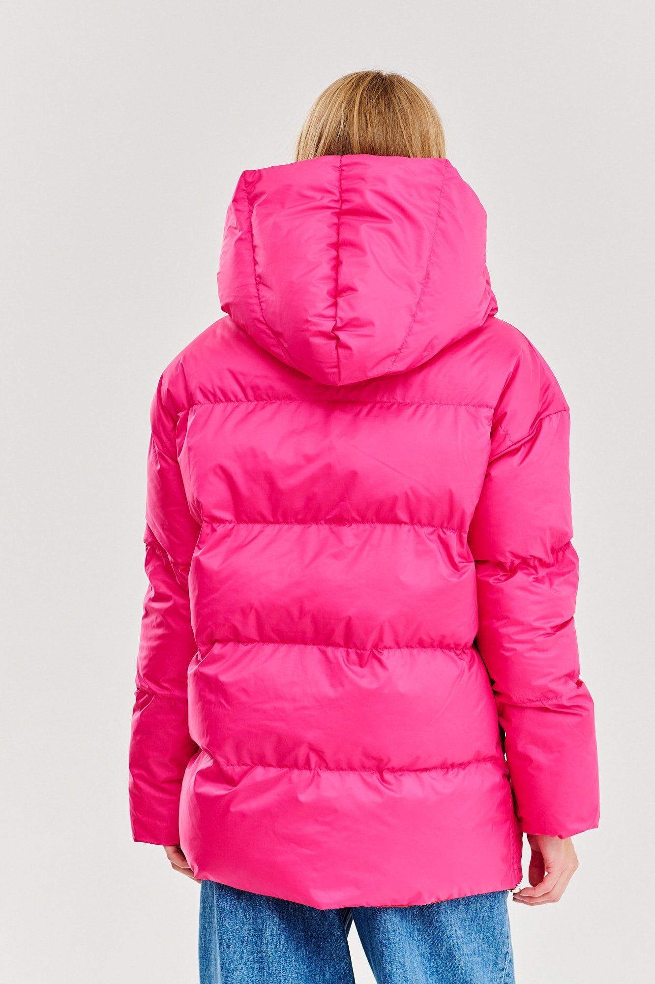 Alaska Orange Bliss double-sided winter jacket – NAOKO-STORE.com