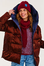 Geacă de iarnă reversibilă Alaska Cinnamon Cloud