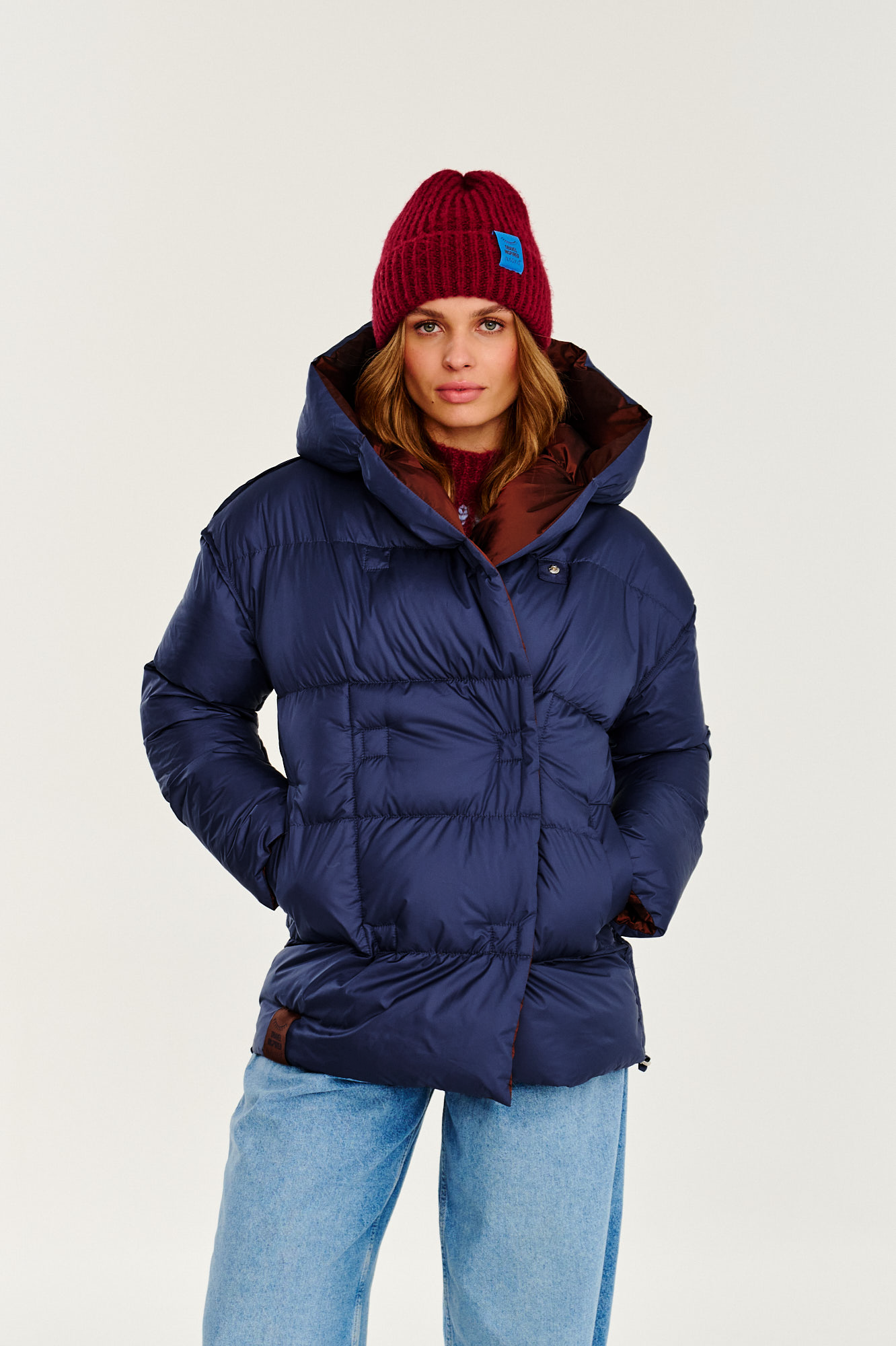 Geacă de iarnă reversibilă Alaska Cinnamon Cloud