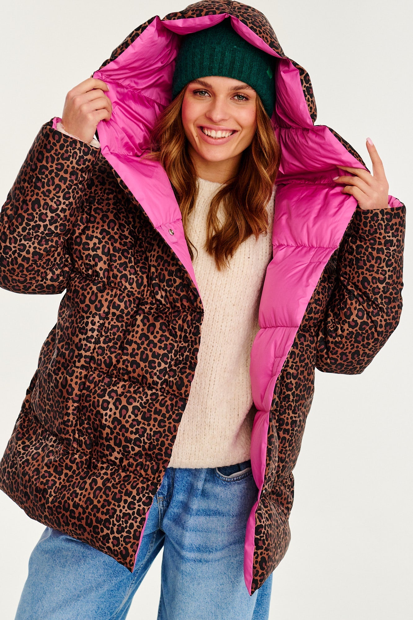 Alaska Pink Panther kétoldalas télikabát