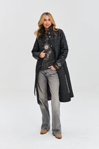 Galactic Whisper quilted coat