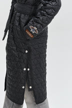 Galactic Whisper quilted coat