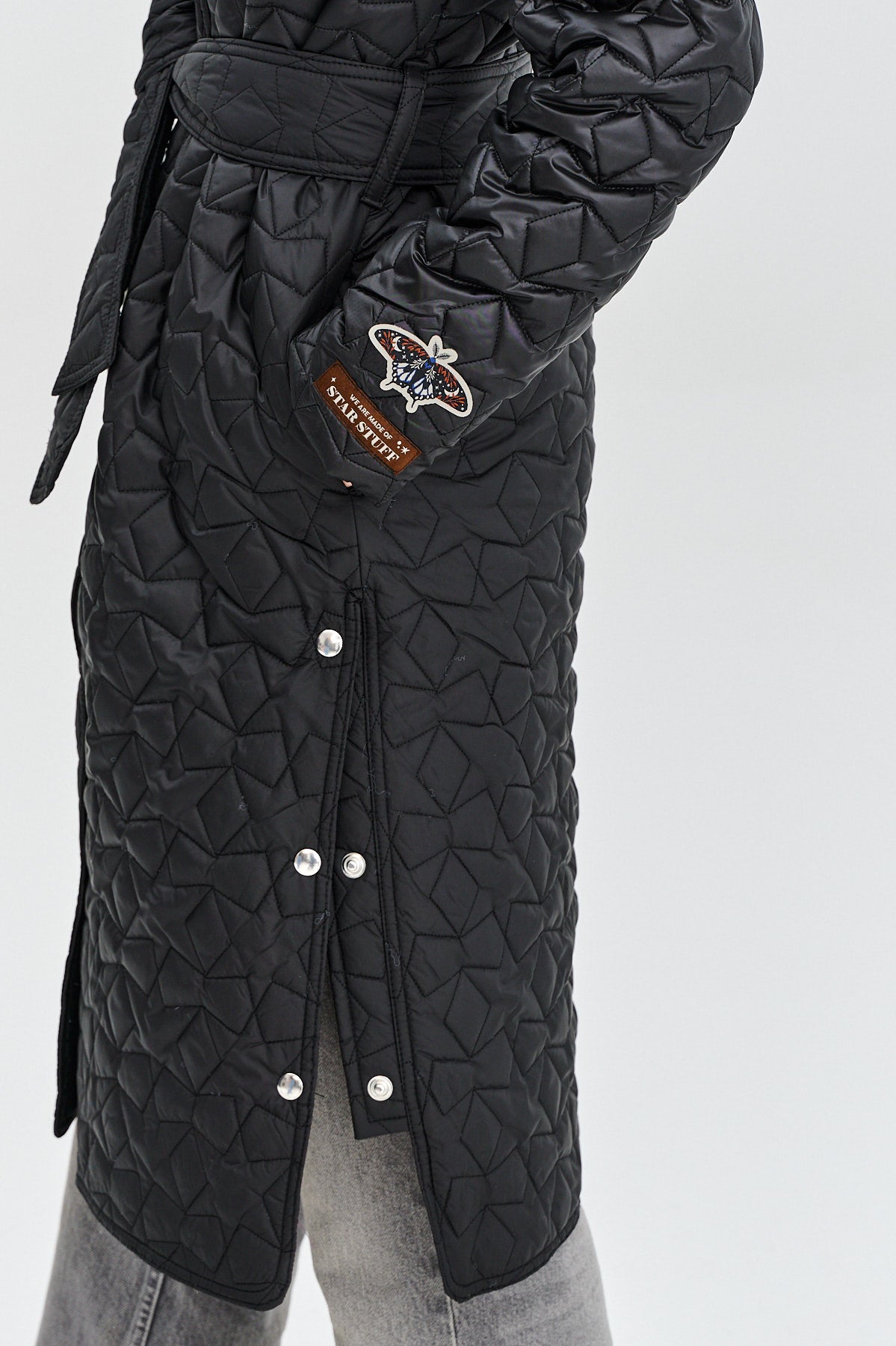 Galactic Whisper quilted coat