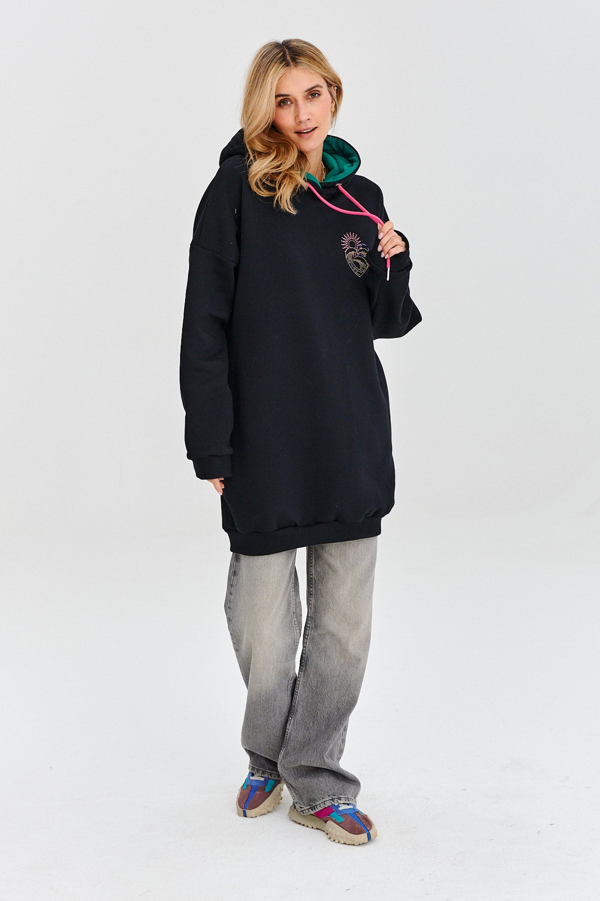 Harmony langer Kapuzenpullover