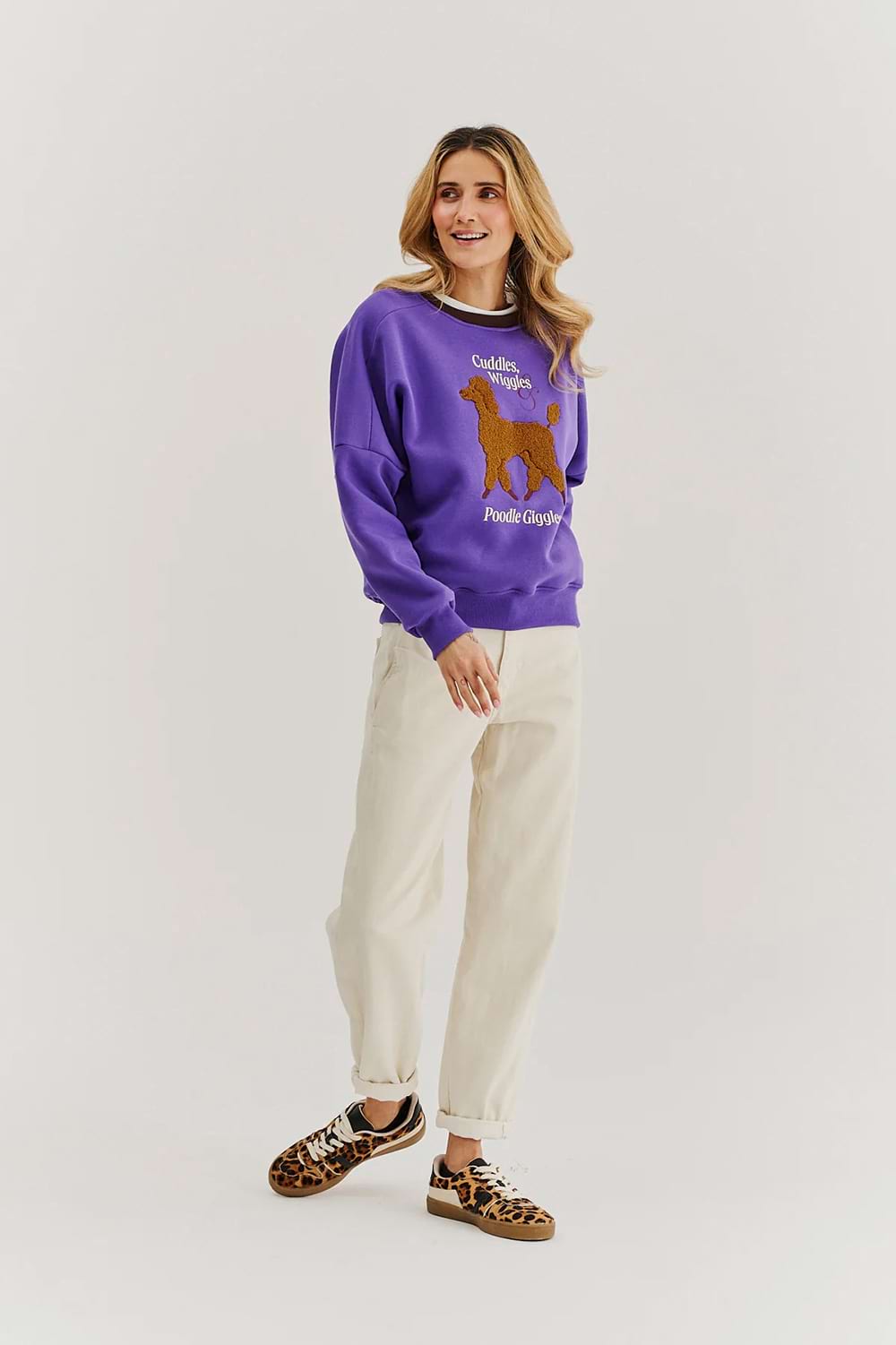 Poodle Giggles sweatshirt
