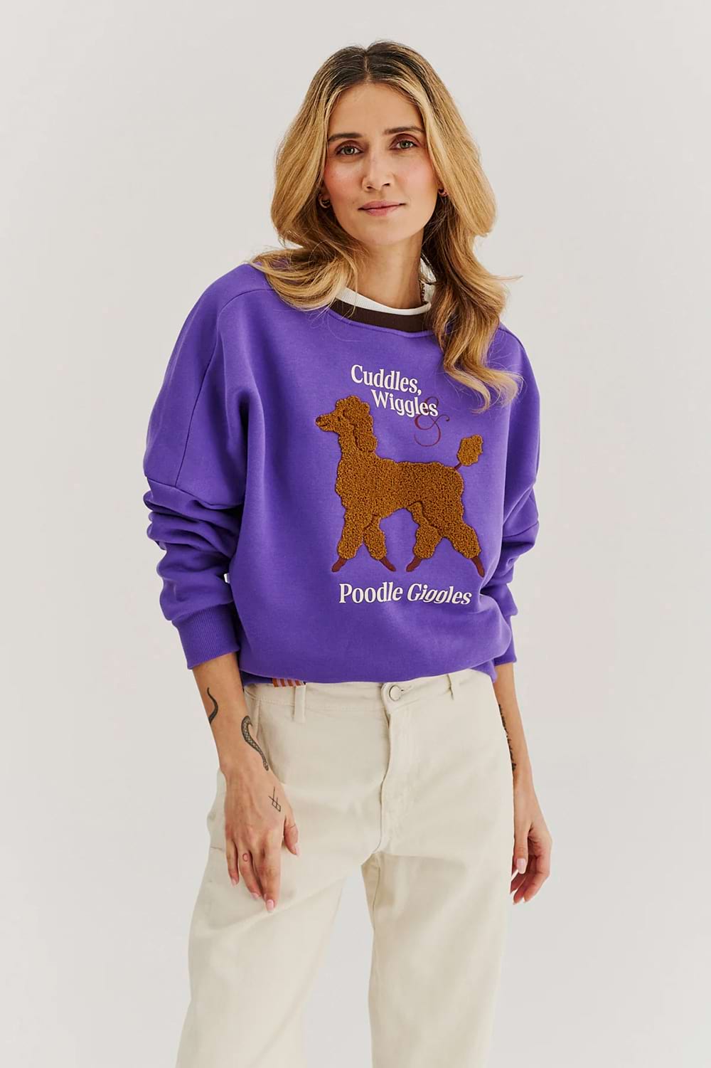 Poodle Giggles sweatshirt