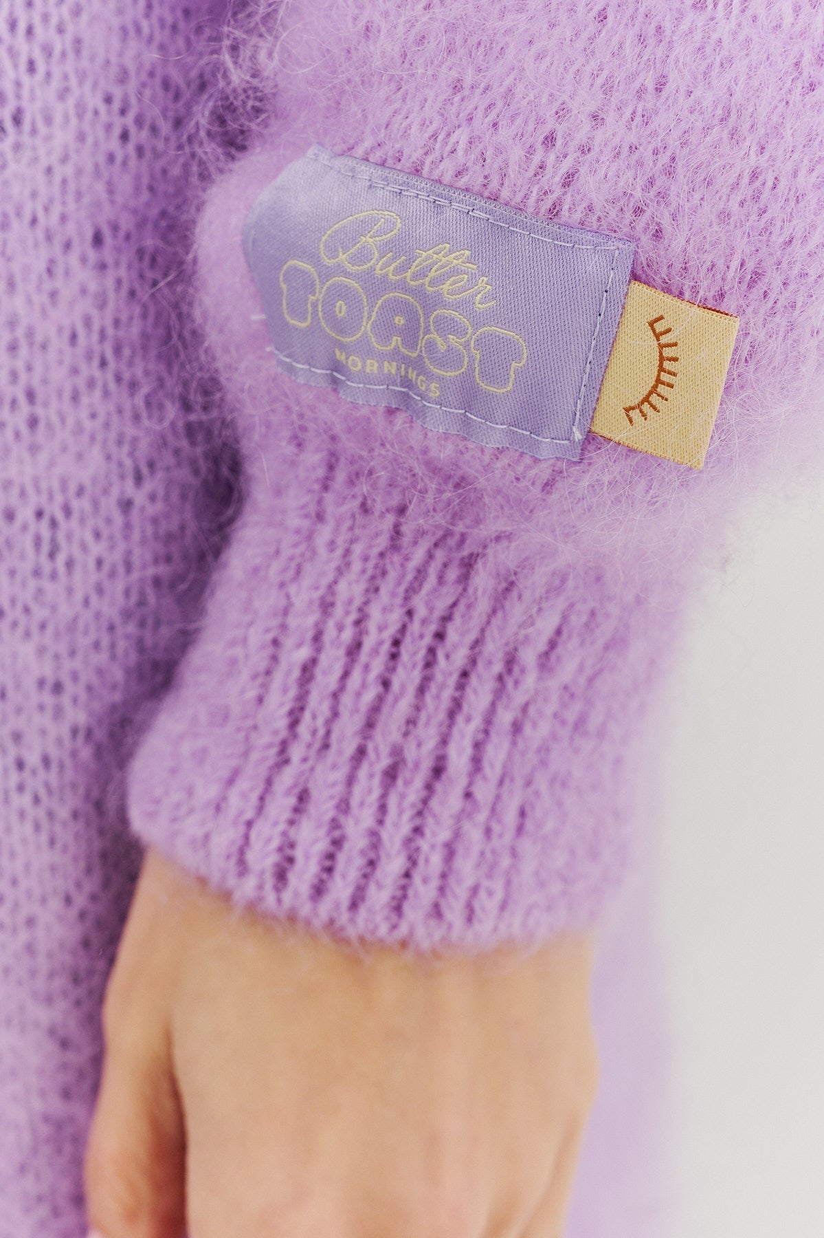 Lavender Blush long mohair cardigan – NAOKO-STORE.com