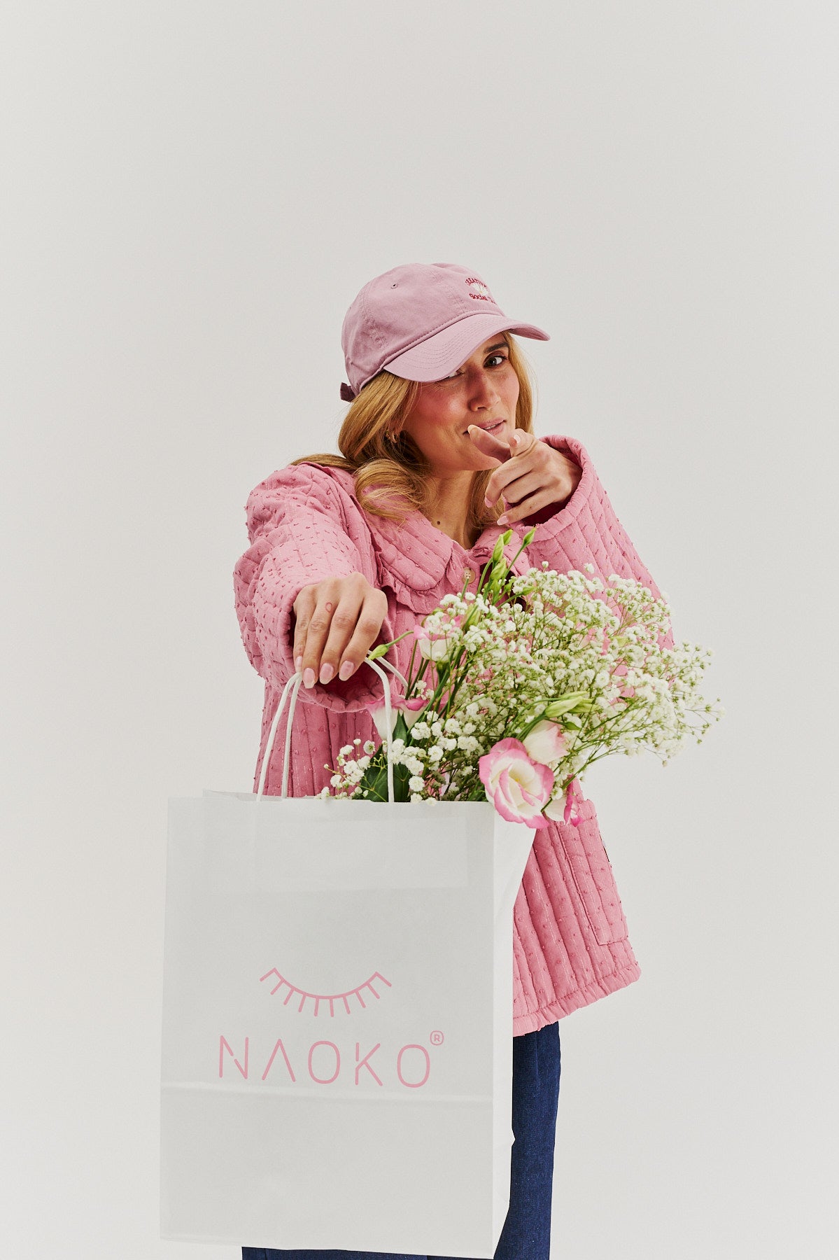 Rosy Blush leichte gesteppte Jacke