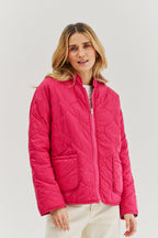 Geacă reversibilă Pink Cheetah
