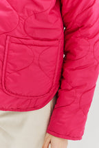 Geacă reversibilă Pink Cheetah