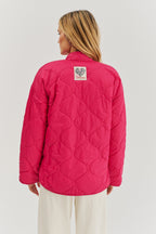 Geacă reversibilă Pink Cheetah