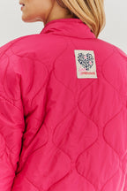 Geacă reversibilă Pink Cheetah
