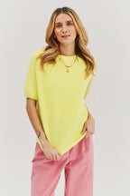 Sunshine short sleeve sweater
