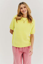 Sunshine short sleeve sweater